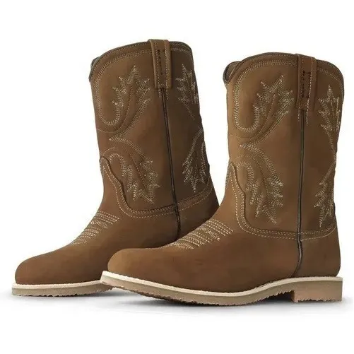 Botas Para Caballero Miel Rodeo Mod-683nubuk Loblan