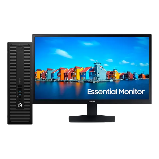 Computador Hp 8gb  240gb Ssd + Monitor 19 Nuevo