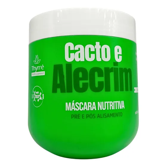Máscara Extrato De Cacto E Alecrim 500g - Thyrre Cosmetics