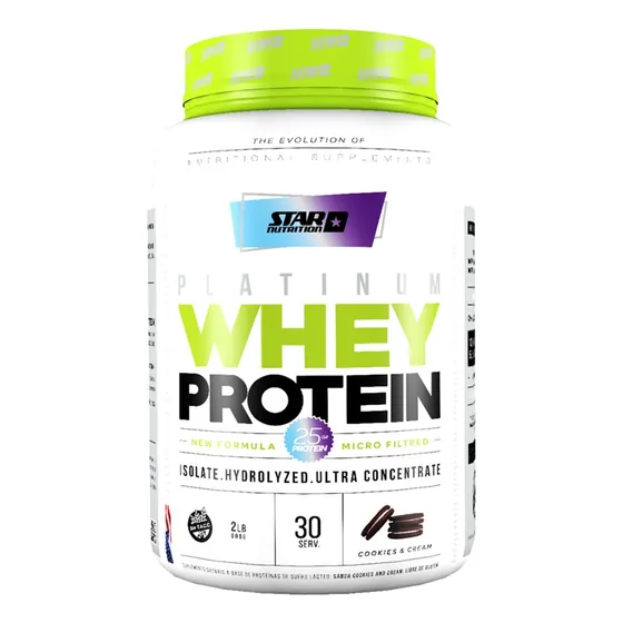 Whey Protein Star Nutrition 2 Lb Ultra Platinum 30serv