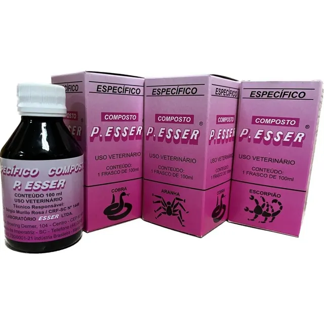 3 Unidades Específico Pessoa Original Composto Esser 100ml
