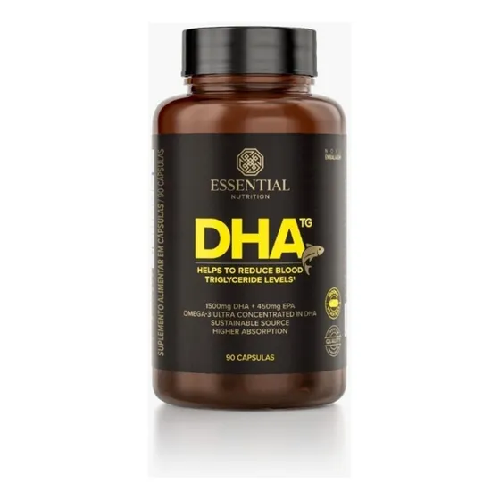 Dha Tg 1000mg (90 Caps) - Essential Nutrition  