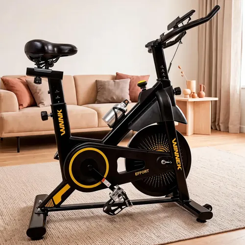 Bicicleta ergométrica Kikos Kv6.3i cor preto | MercadoLivre