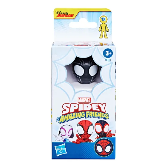 Spidey Figura Articulada De Héroe De 10 Cm Black - Hasbro