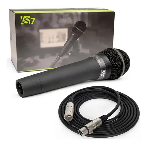 Microfone De Mão Shure Beta 57a Dinâmico Com Cachimbo Cinza-escuro