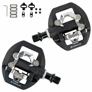 Pedal Clip Absolute Dual Preto 9/16 Preto Mtb Com Tacos