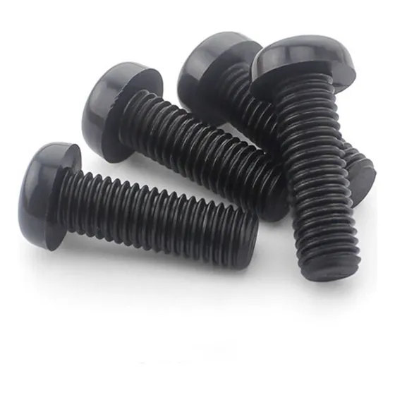 20pzs Tornillo M3 X 10mm De Nylon Negro