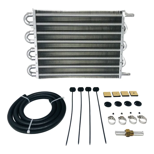 Enfriador Aceite Transmision Automatica Universal 8 Tubos