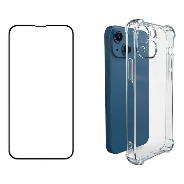 Carcasa Anti Golpes + Lamina Para iPhone Varios Modelos