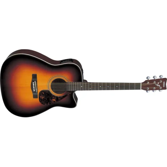 Guitarra Yamaha Electroacústica Fx 370 Ctb Serie Folk Esfuma