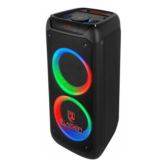 Bocina Kaiser Bafle Ksb-4218 2x8 Pulg Ksb-4218 60w Rms Negro