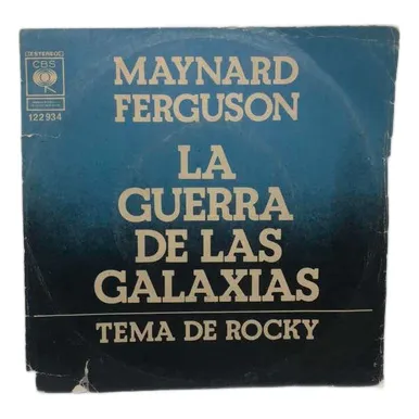 Star Wars Disco Vinilo Simple Con Tema De La Película Rocky