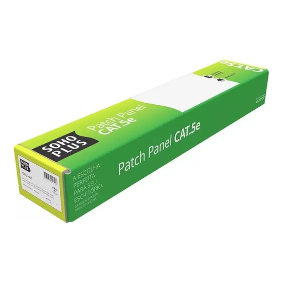 Patch Panel Cat5e 24 Portas Furukawa Soho Plus Pronta Entreg