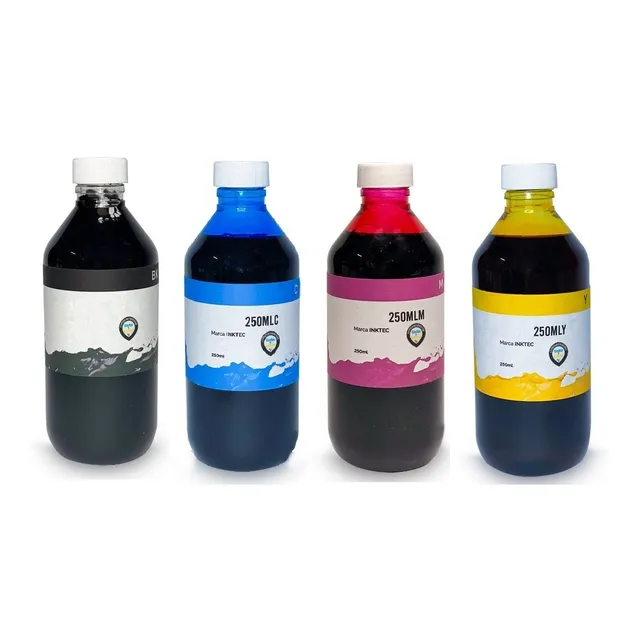 Kit 4 Tintas Genéricas Pigmentadas Para Maxify 250ml