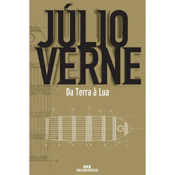 Júlio Verne: Da Terra à Lua, de Verne, Julio. Júlio Verne Editorial Editora Melhoramentos Ltda., capa mole em português, 2011