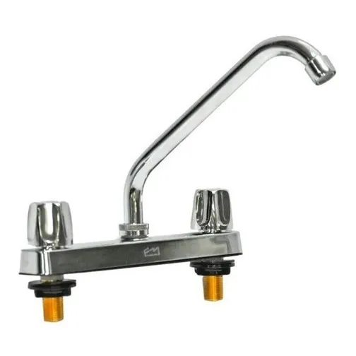 Llave Fregadero Doble Fermetal Tuberia Bronce Tienda Calidad