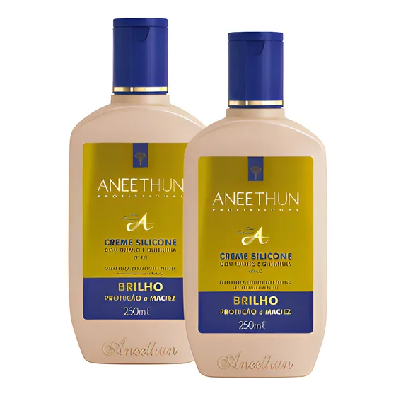 Creme Capilar Aneethun Linha A 250ml - Kit 2 Unidades