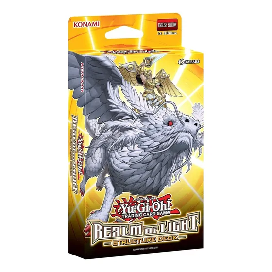Konami Yu-gi-oh! Structure Deck Realm Of Light Idioma Inglés