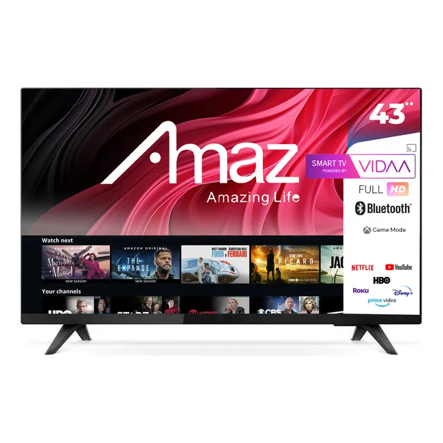 Smart Tv Pantalla Led De 43 Pulgadas Amaz VIDAA