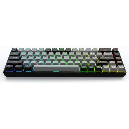 Teclado mecânico 60% Rgb Teclado profissional para jogos