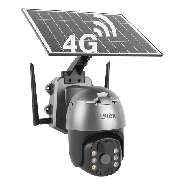 Camara Vigilancia Para Campos Solar 4g Domo Exterior Litex
