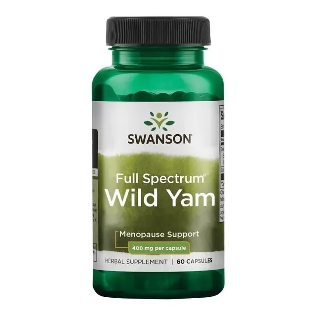 Ñame Salvaje - Wild Yam 400mg 60 Caps
