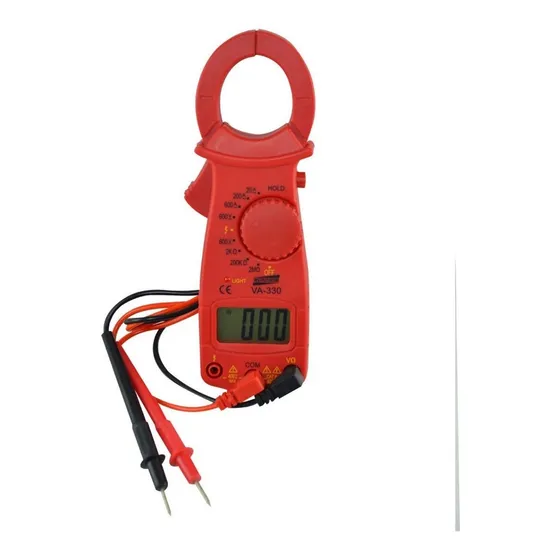 Alicate Amperímetro Voltímetro Ohmímetro Va-330 Instrutherm