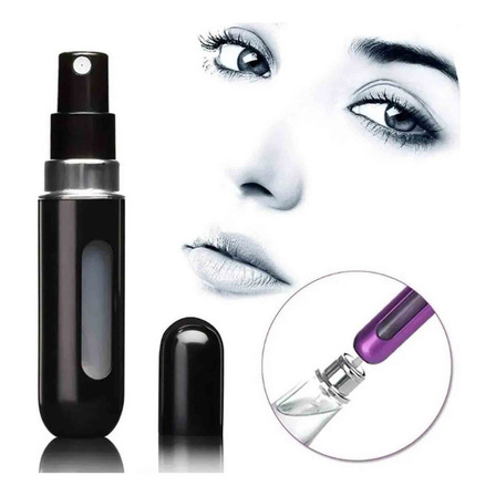 3 Mini Frasco Porta Perfume Recarregável Portátil 5 Ml 3 Mini Frasco Porta Perfume Recarregável Portátil 5 Ml