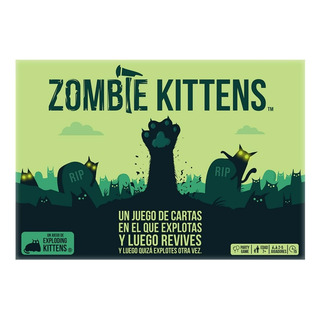 Zombie Kittens: Juego Mesa 7+ - Exploding Kittens Es Zombie Kittens: Juego Mesa 7+ - Exploding Kittens Es