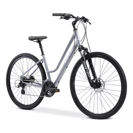 Bicicleta Urbana Crosstown 1.3 Ls Silver Tech Color Plateado