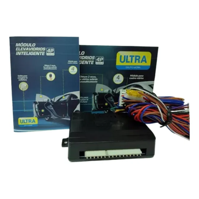 Modulo Eleva Vidrios X4 Ultra Para Carros