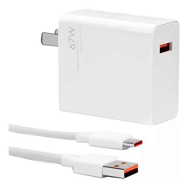 Carcador Carga Rápida Para Telefono Xiaomi Poco M F X