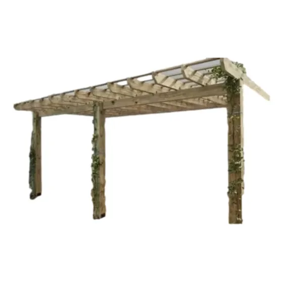 Pergolas En Madera Tratada Y Dec De Madera