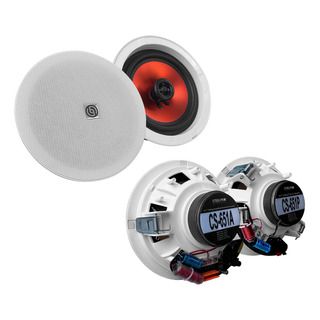 4 Bocinas Plafon Bluetooth Amplificada 6.5 PuLG By Steelpro 4 Bocinas Plafon Bluetooth Amplificada 6.5 PuLG By Steelpro