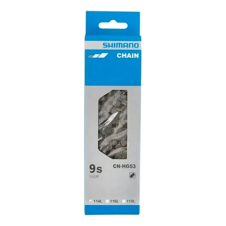 Corrente Shimano Cnhg53 9v Bike Bicicleta Mtb 116 Corrente Shimano Cnhg53 9v Bike Bicicleta Mtb 116