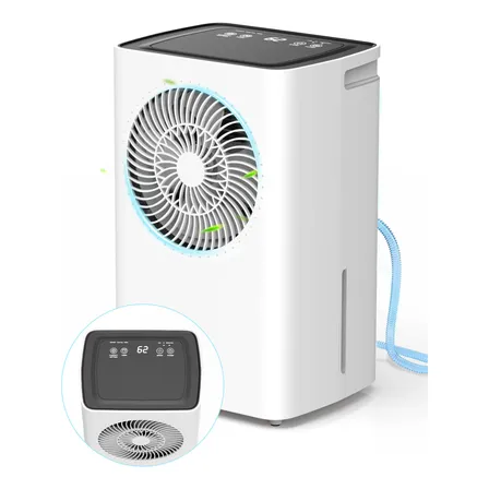 Desumidificador Ar 6000ml/dia Antimofo P/ 120m2 Compressor