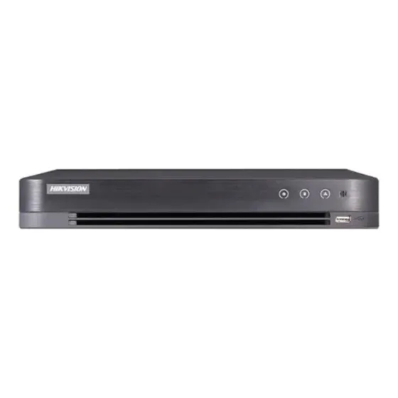 Dvr Hikvision 4ch 3k/5mp Para Camara Con Audio Bidireccional