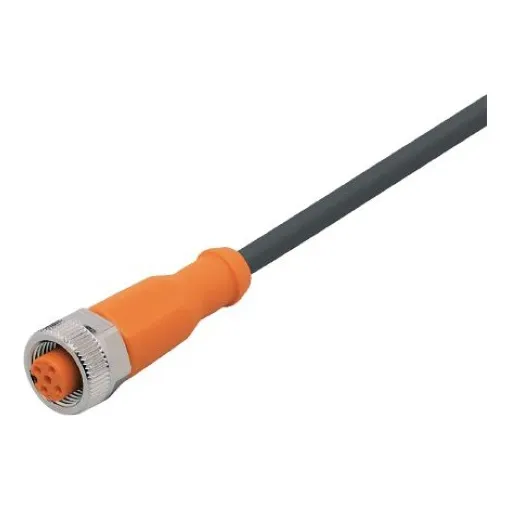 Conector M12 5 Pines  Recto Hembra  4 Hilos Ext. 10m Evc003