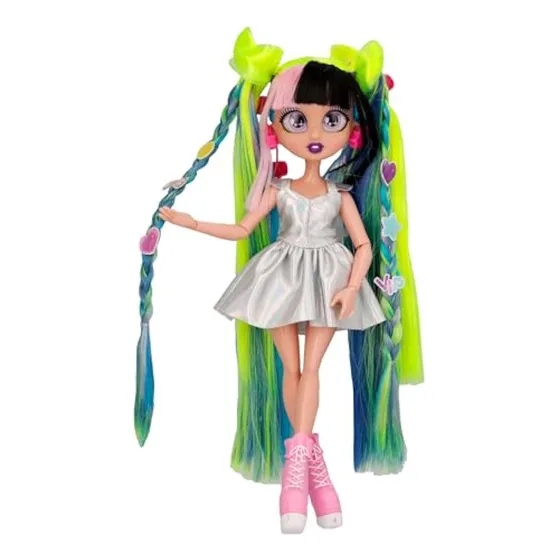 Vip - Muñeca Megan Fashion Para Niñas Con Cabello