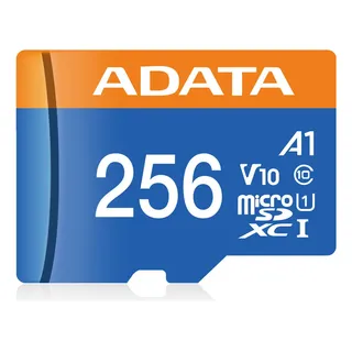 Tarjeta De Memoria Adata Premier Ausdx256guicl10a1-ra1 Con Adaptador Sd 256gb