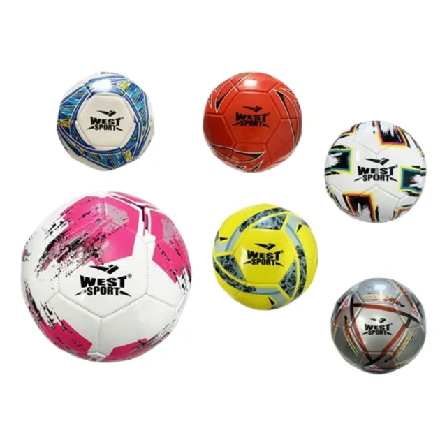 Pelota Fútbol West Cosida Talle 5 Alta Calidad Promocion