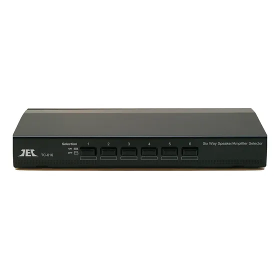 Techno Tc-616 Via Amplificador Estereo Altavoz Comparador