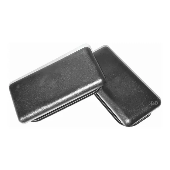 4  X 2  Snap Rectangular Cap Tapon Para 10  14 Ga Tubo Rod