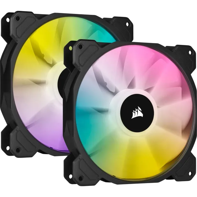 Ventiladores (2) Luces Rgb 140mm Elite Performance Negros.