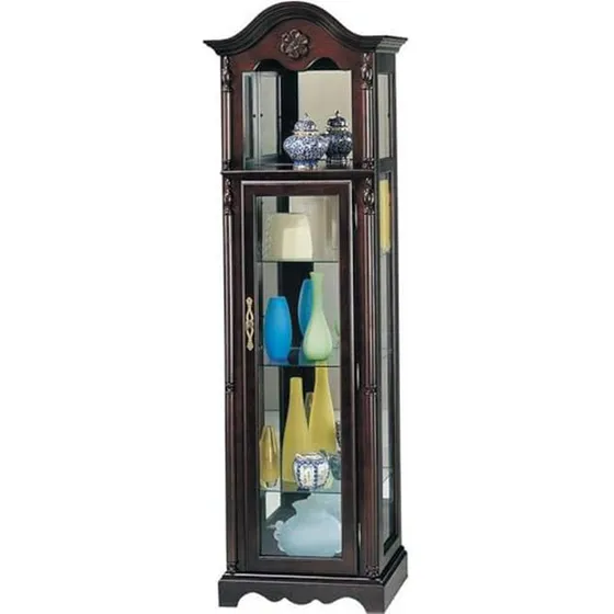 Gabinete Curio De Madera Acme Lindsey Con Puerta De Vidrio C