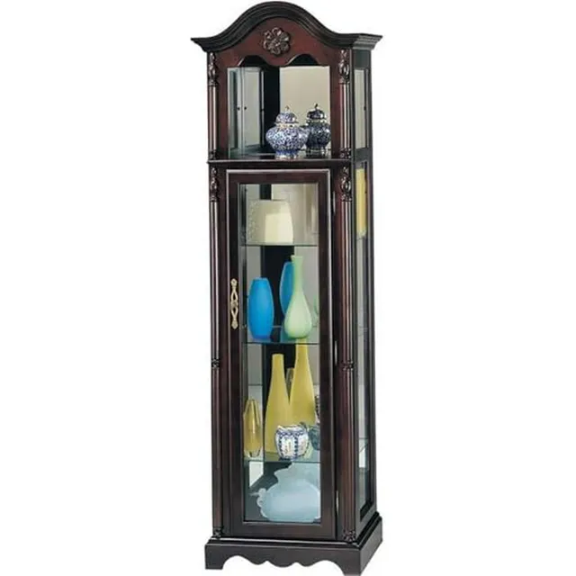 Gabinete Curio De Madera Acme Lindsey Con Puerta De Vidrio C