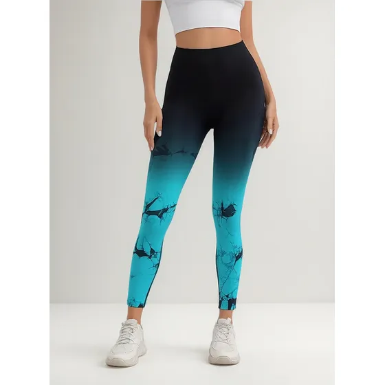 Calza Push Up Mujer Frunce Batik I Run Seamless Importadas