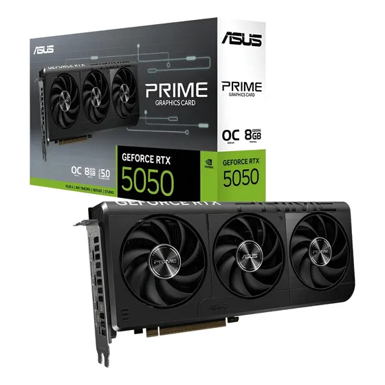 Tarjeta Gráfica Asus Prime Nvidia Geforce Rtx 5050 Oc, 8 Gb | Cuotas sin interés