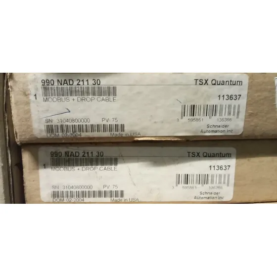 Cable Modbus 990nad21130 Marca Modicon Para Plc 