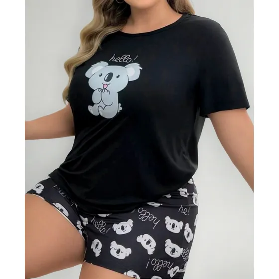 Conjunto De Pijama Estampado Koala Own Uruguay